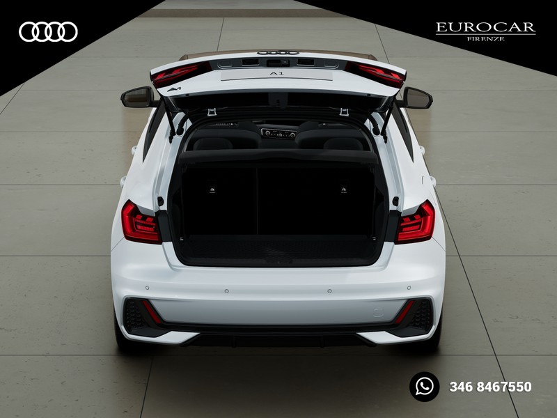 Audi A1 sportback 30 1.0 tfsi identity black 116cv s-tronic