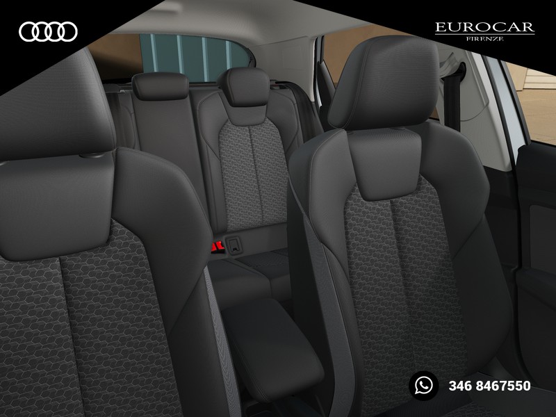 Audi A1 sportback 30 1.0 tfsi identity black 116cv s-tronic