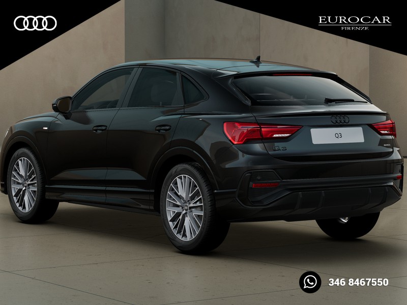 Audi Q3 sportback 40 2.0 tdi s line edition quattro 193cv s-tronic