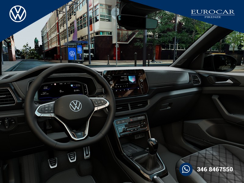 Volkswagen T-Cross 1.0 tsi r-line plus 115cv