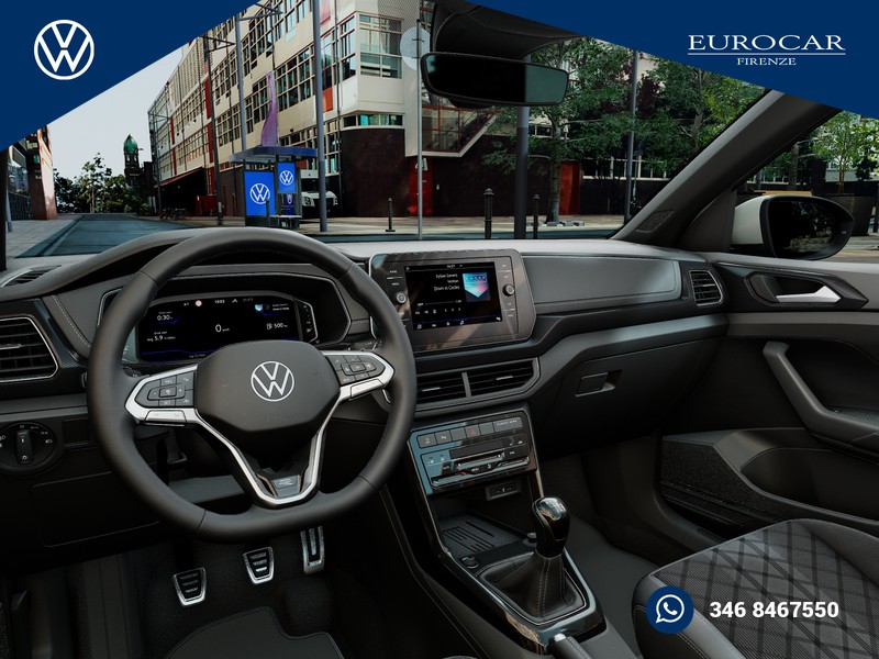 Volkswagen T-Cross 1.0 tsi r-line plus 115cv