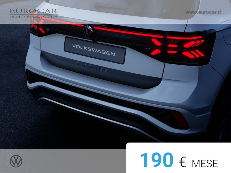 Volkswagen T-Cross 1.0 tsi r-line plus 115cv