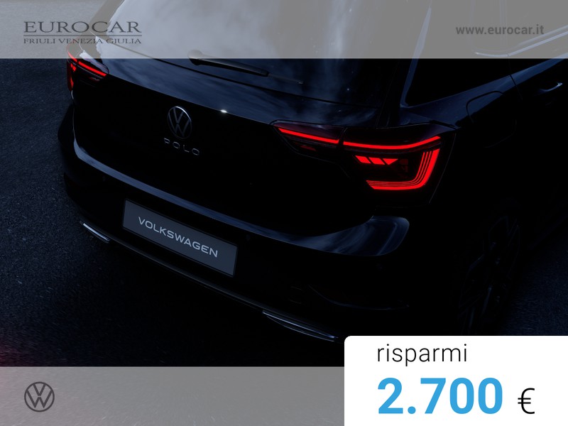 Volkswagen Polo 1.0 tsi r-line plus 95cv
