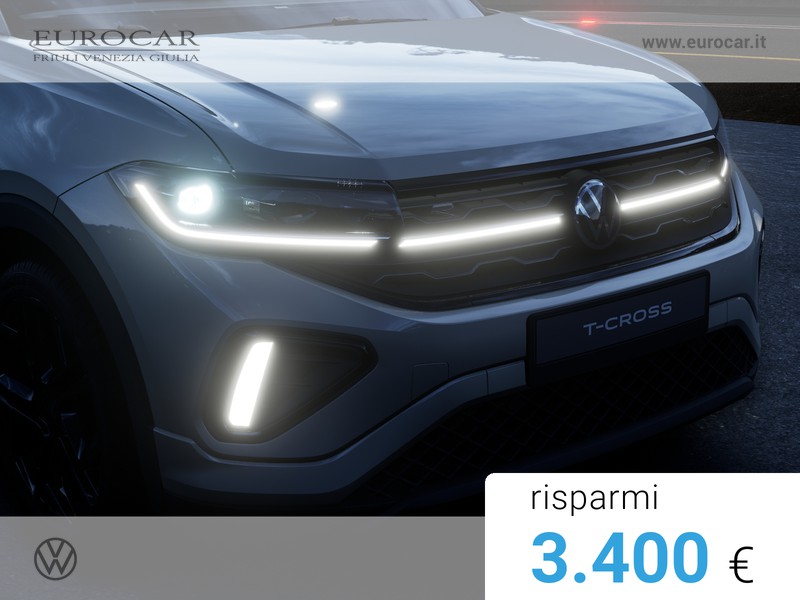 Volkswagen T-Cross 1.0 tsi r-line plus 115cv