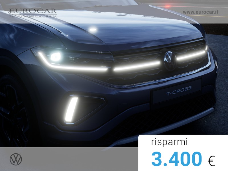 Volkswagen T-Cross 1.0 tsi r-line plus 115cv dsg