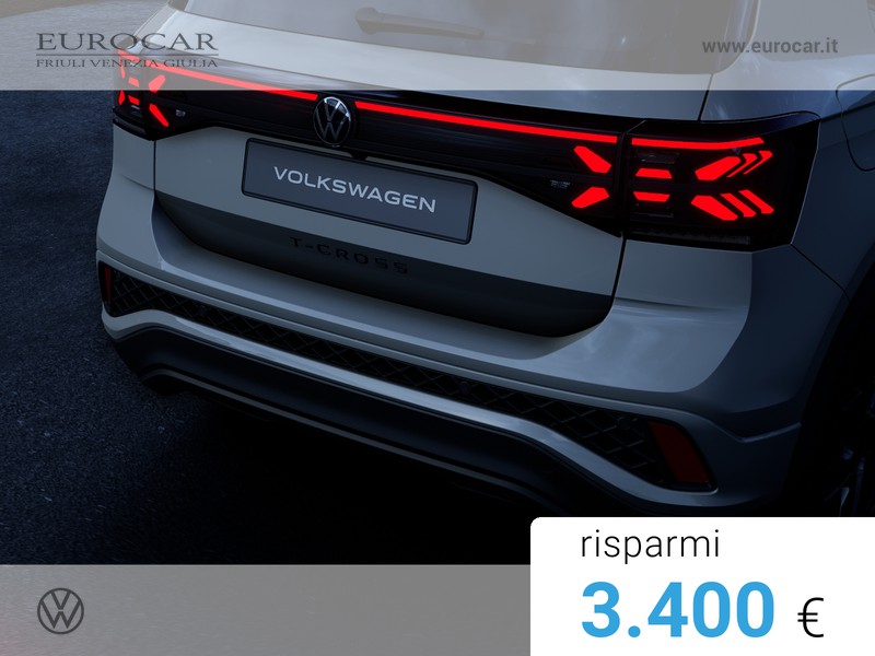 Volkswagen T-Cross 1.0 tsi r-line plus 115cv