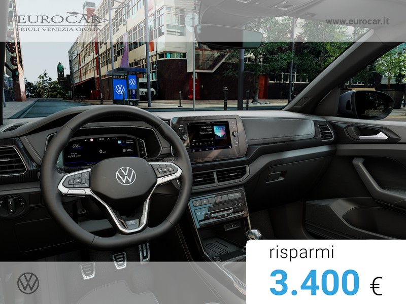 Volkswagen T-Cross 1.0 tsi r-line plus 115cv