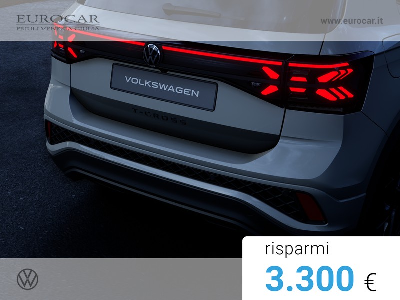 Volkswagen T-Cross 1.0 tsi r-line plus 115cv
