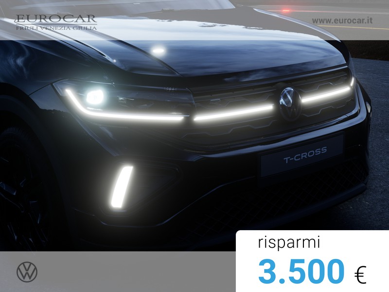 Volkswagen T-Cross 1.0 tsi r-line plus 115cv dsg