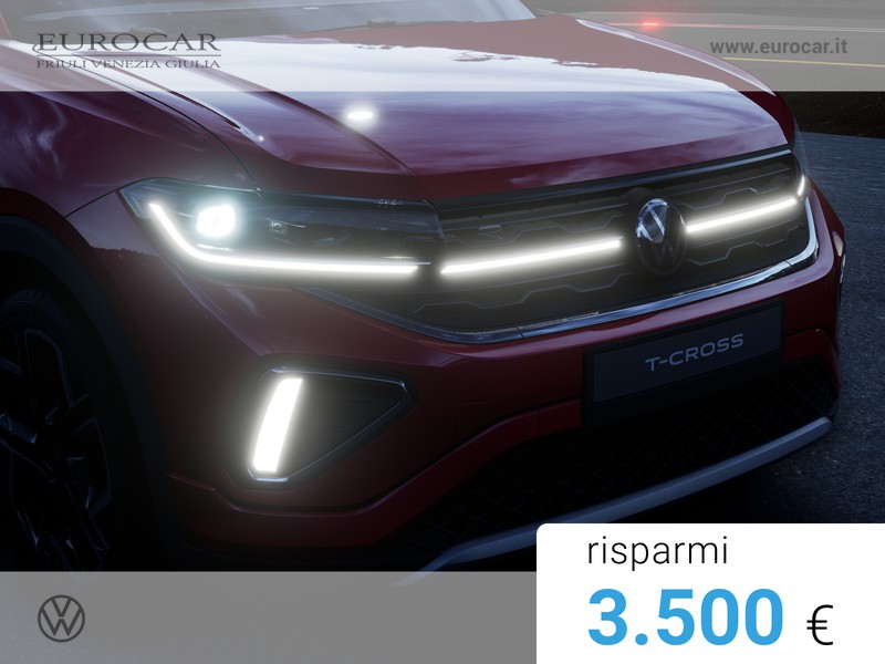 Volkswagen T-Cross 1.0 tsi r-line plus 115cv dsg