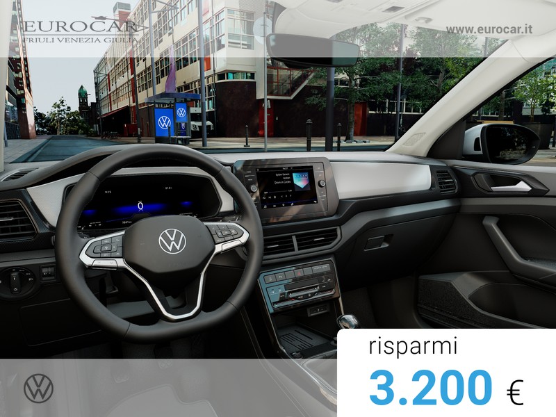 Volkswagen T-Cross 1.0 tsi edition plus 95cv