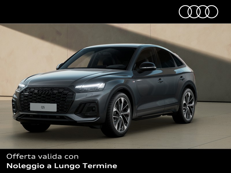 Audi Q5 sportback 40 2.0 tdi mhev 12v identity black quattro s-tronic