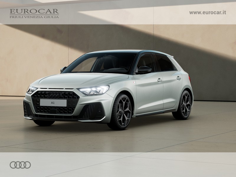 Audi A1 sportback 30 1.0 tfsi identity black 116cv