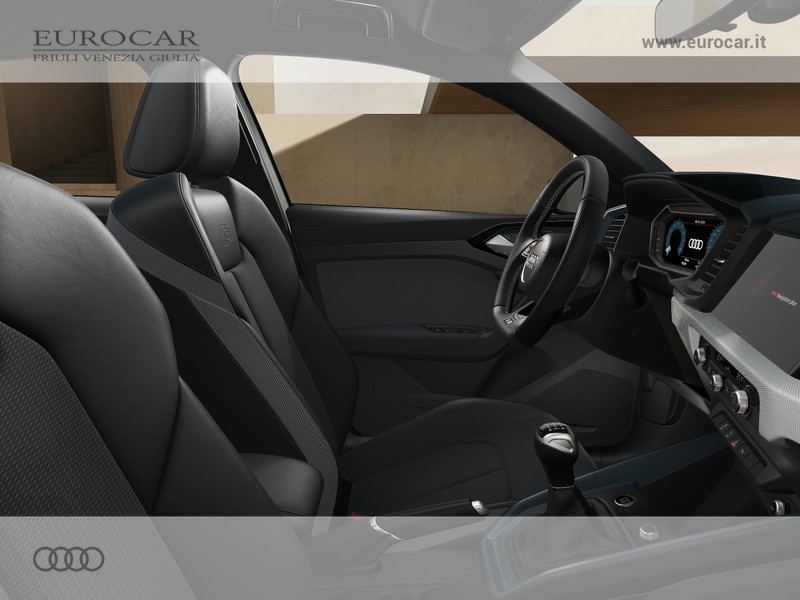 Audi A1 sportback 30 1.0 tfsi identity black 116cv