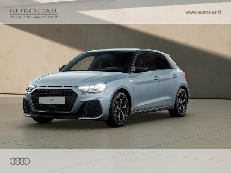Audi A1 sportback 30 1.0 tfsi identity black 116cv