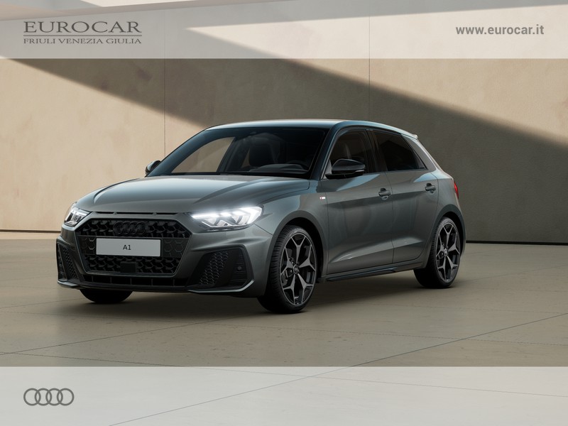 Audi A1 sportback 30 1.0 tfsi identity black 116cv