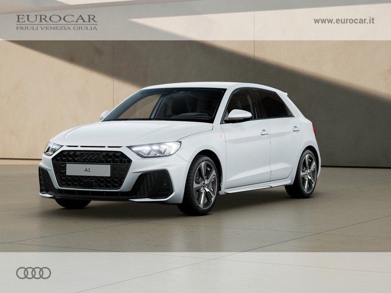 Audi A1 sportback 30 1.0 tfsi identity black 116cv s-tronic
