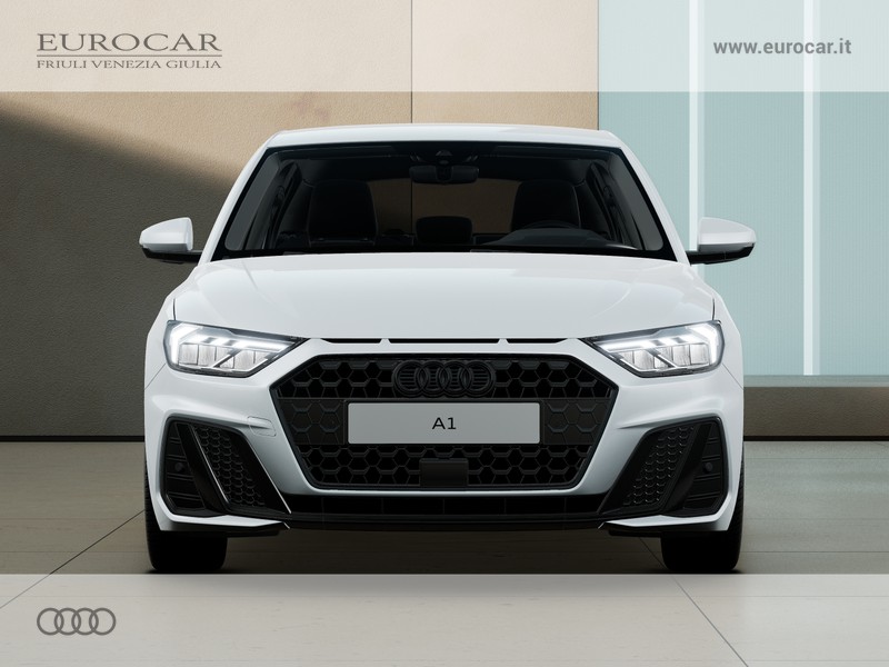 Audi A1 sportback 30 1.0 tfsi identity black 116cv s-tronic