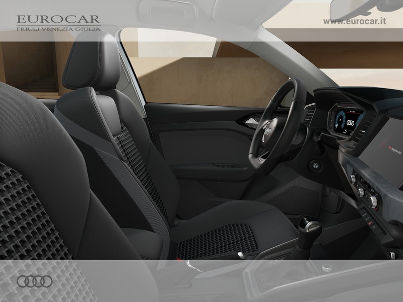 Audi A1 sportback 30 1.0 tfsi identity black 116cv s-tronic