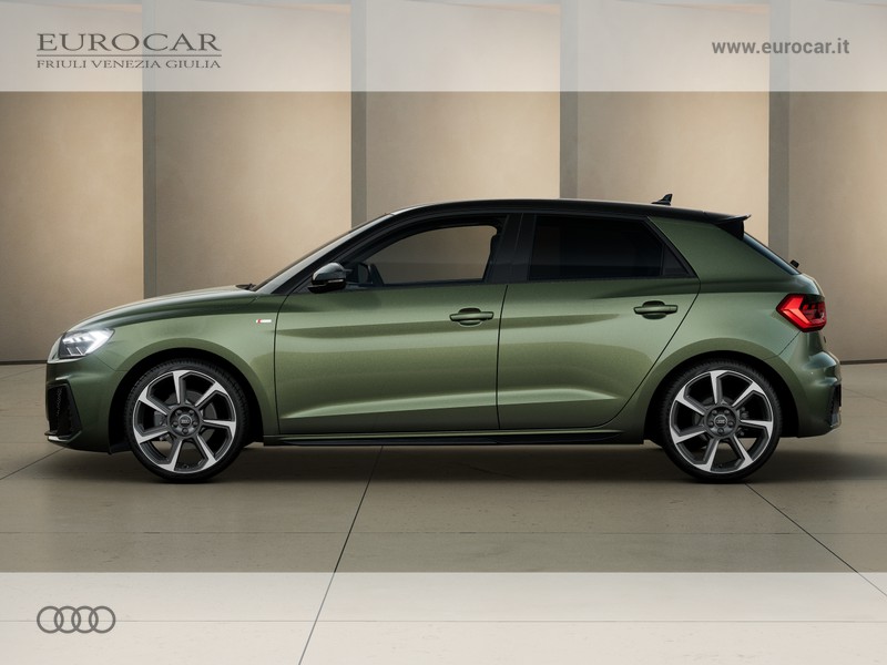 Audi A1 sportback 30 1.0 tfsi identity black 116cv s-tronic