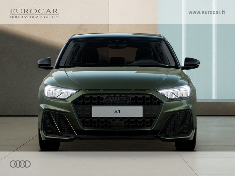 Audi A1 sportback 30 1.0 tfsi identity black 116cv s-tronic