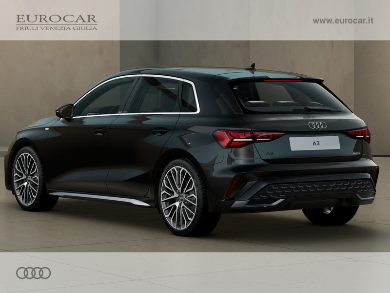 Audi A3 sportback 2.0 tfsi s line edition quattro 204cv auto