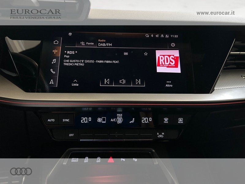 Audi A3 sportback 40 2.0 tfsi s line edition quattro s-tronic