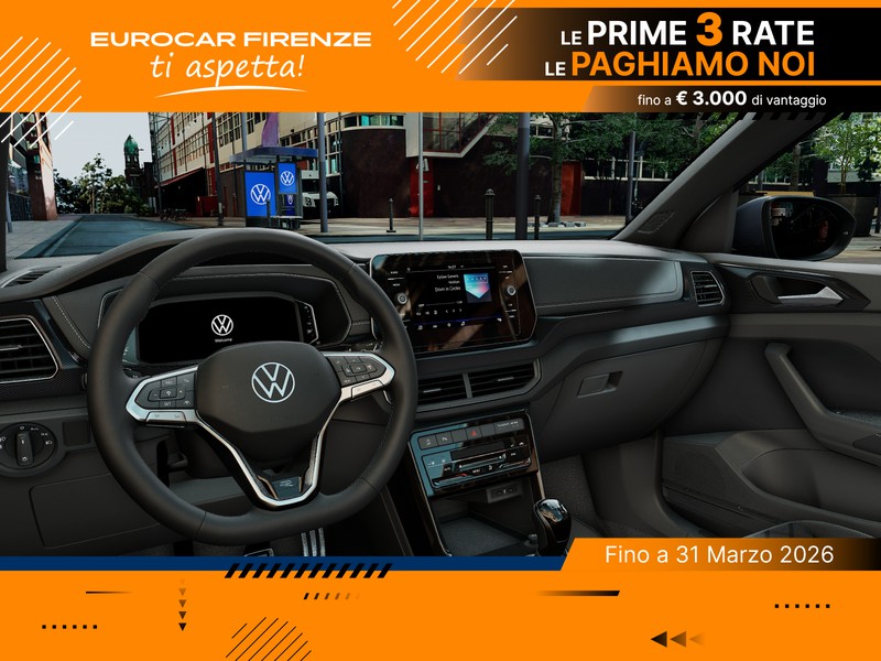 Volkswagen T-Cross 1.0 tsi r-line plus 115cv