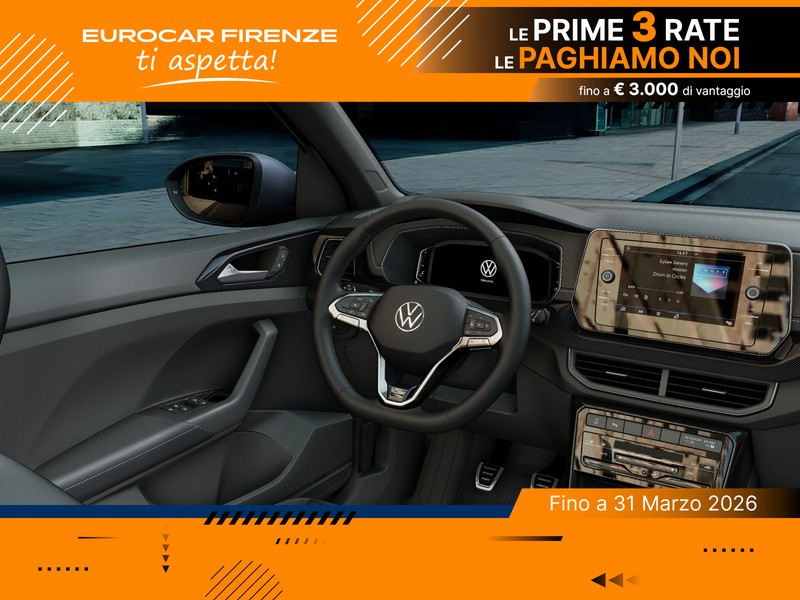 Volkswagen T-Cross 1.0 tsi r-line plus 115cv