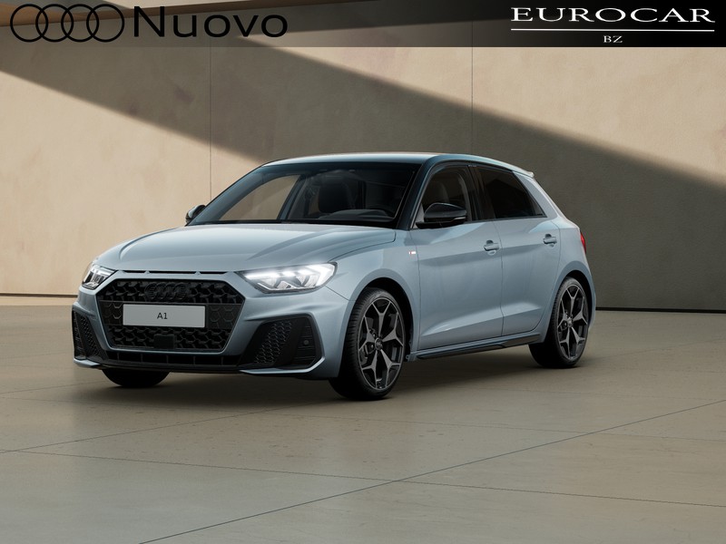 Audi A1 sportback 30 1.0 tfsi identity black 116cv s-tronic
