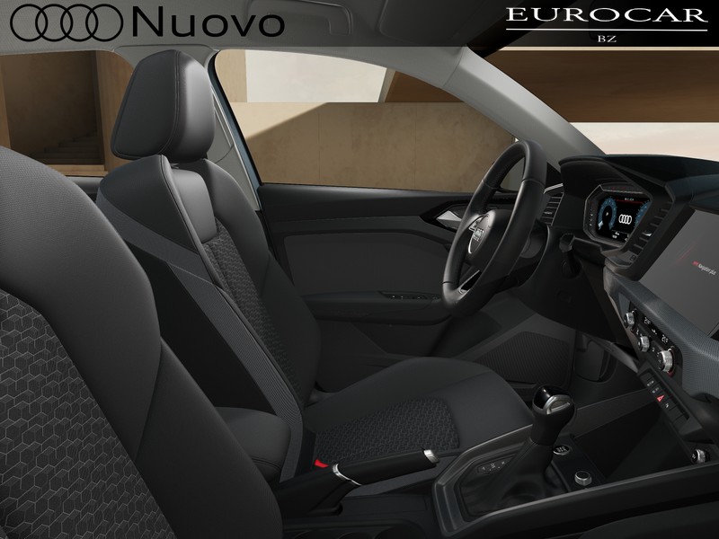 Audi A1 sportback 30 1.0 tfsi identity black 116cv s-tronic