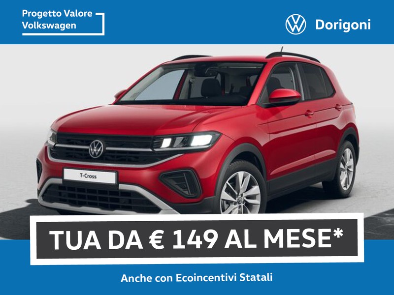 Volkswagen T-Cross 1.0 tsi edition plus 115cv dsg