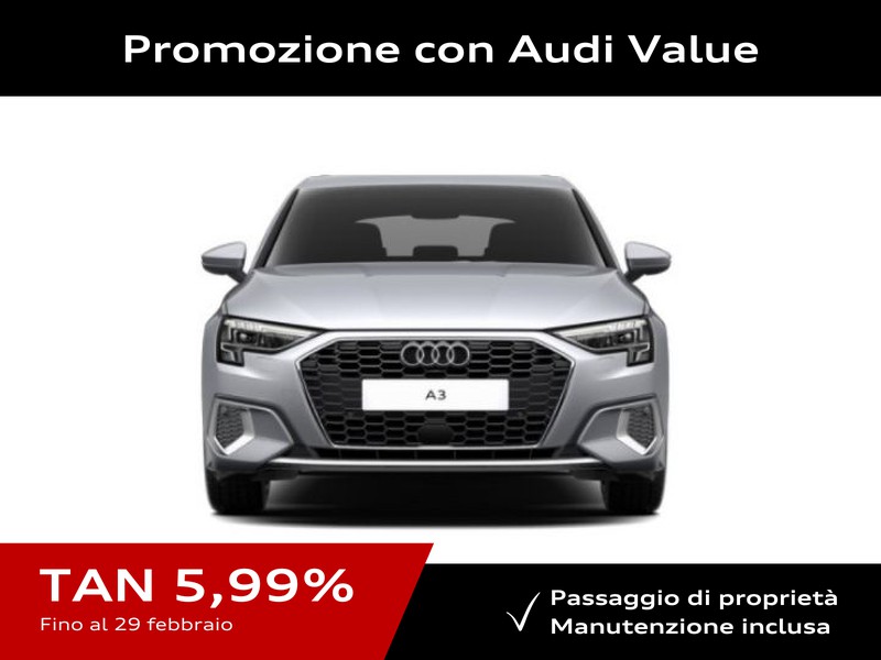 Promozione Audi A3 Sportback