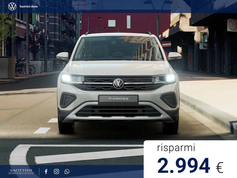 Volkswagen T-Cross Edition Plus 1.0 TSI 115 CV DSG