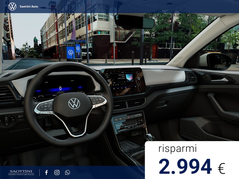 Volkswagen T-Cross Edition Plus 1.0 TSI 115 CV DSG