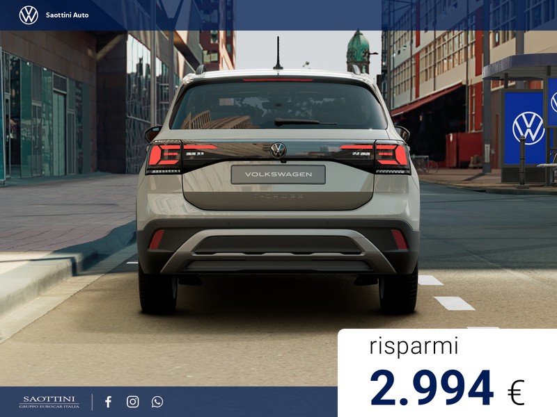 Volkswagen T-Cross Edition Plus 1.0 TSI 115 CV DSG