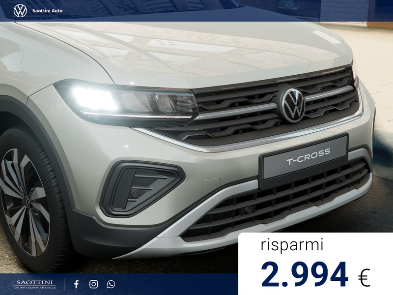 Volkswagen T-Cross Edition Plus 1.0 TSI 115 CV DSG