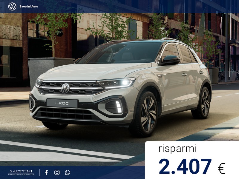Volkswagen T-Roc R-Line Plus 2.0 TDI 150 CV DSG