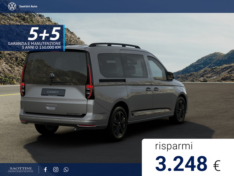 Volkswagen VIC Caddy Maxi 2.0 TDI 122 CV DSG