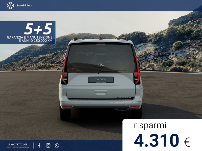 Volkswagen VIC Caddy 2.0 TDI 122 CV DSG
