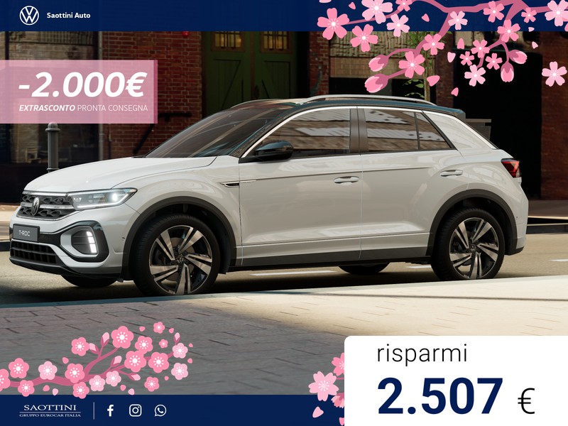Volkswagen T-Roc R-Line Plus 2.0 TDI 150 CV DSG