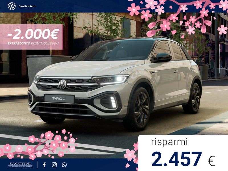 Volkswagen T-Roc R-Line Plus 2.0 TDI 4MOTION 150 CV DSG