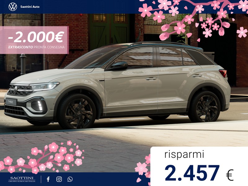 Volkswagen T-Roc R-Line Plus 2.0 TDI 4MOTION 150 CV DSG