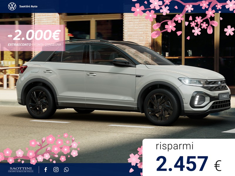 Volkswagen T-Roc R-Line Plus 2.0 TDI 4MOTION 150 CV DSG