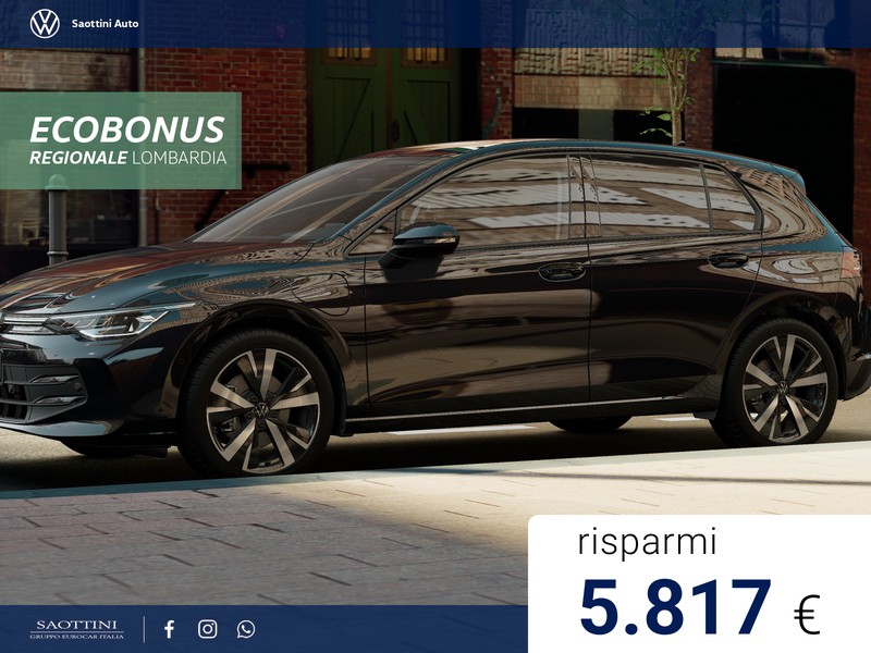 Volkswagen Golf eHybrid Edition Plus 1.5 TSI 204 CV DSG