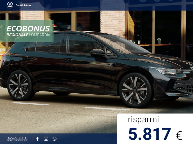 Volkswagen Golf eHybrid Edition Plus 1.5 TSI 204 CV DSG