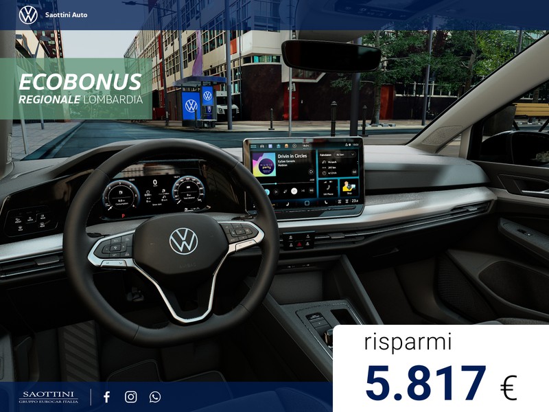 Volkswagen Golf eHybrid Edition Plus 1.5 TSI 204 CV DSG