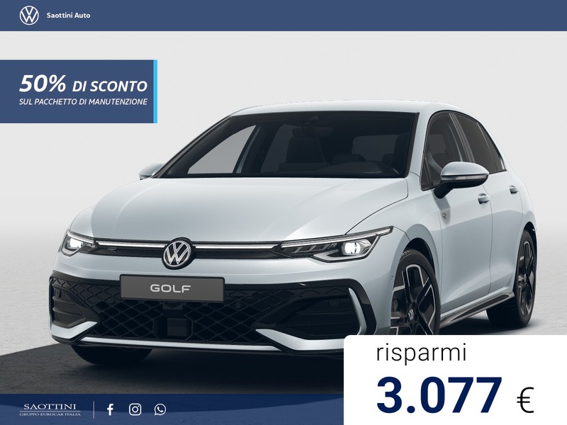 Volkswagen Golf R-Line Plus 2.0 TDI 150 CV DSG
