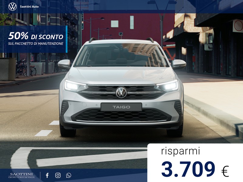 Volkswagen Taigo Edition Plus 1.0 TSI 95 CV