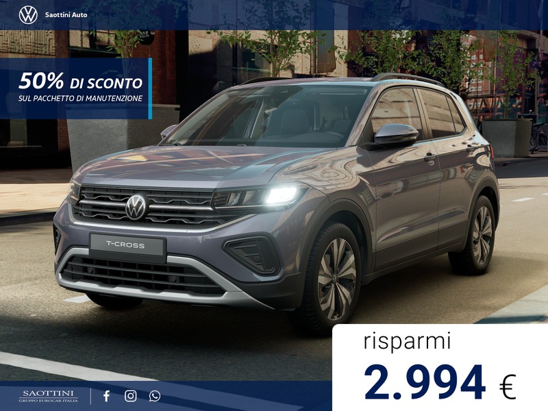 Volkswagen T-Cross Edition Plus 1.0 TSI 115 CV DSG